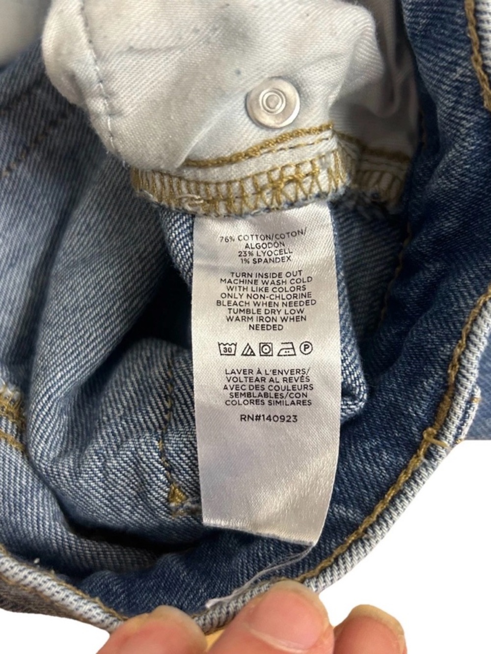 LOFT The Wide Leg High Rise Women's Jeans - Medium Wash size 6P - Picture 7 of 8